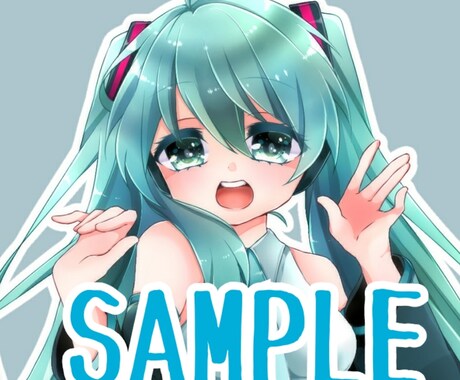 あなただけのオリジナルのSNS用アイコン描きます 自分だけのオリジナルアイコンが欲しい方にオススメ イメージ2