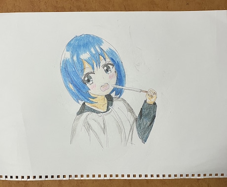 お子様向けの塗り絵を作成します 可愛いヒロインキャラクターの塗り絵。 イメージ2