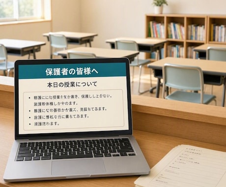 学習塾さん向け保護者連絡を自動化します イメージ1
