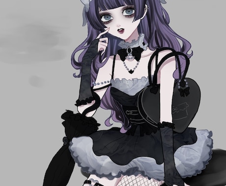 量産系イラスト制作します 推し活などをテーマにイラスト作成します イメージ2