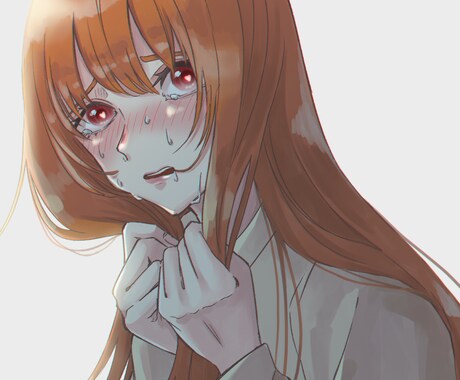 かわいい女の子のイラストをお描きします 病み系イラストも可能！様々なタッチに対応します！ イメージ2