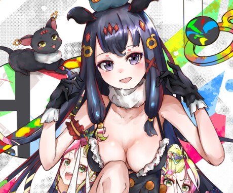 最短3日。アイコン制作、イラスト制作受け付けてます イラスト制作受け付け中。SNSアイコン、ヘッダー画像など イメージ2