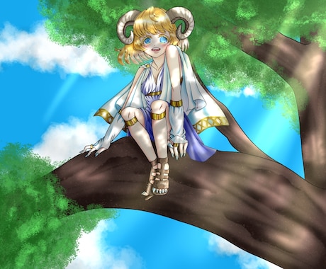 アイコン～1枚絵など、色んな絵柄で制作します 様々な用途で使えるイラストを制作します イメージ1