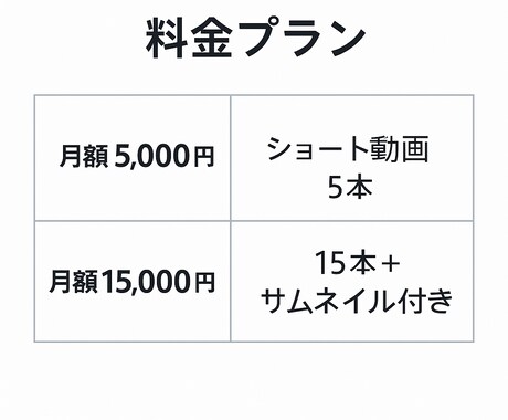 AIで高品質ショート動画を制作します TikTok・YouTube向け｜サブスク形式で安定提供 イメージ2