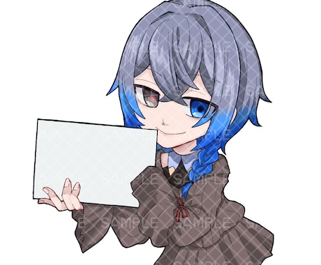 デフォルメイラスト(１枚絵)制作します アイコンやSNSなど様々に使用できる絵を制作します イメージ2