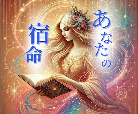 貴方の宿命、今世の課題を鑑定書にてお伝えします 四柱推命・占星術のオリジナル鑑定！これからに特別な解説書 イメージ1