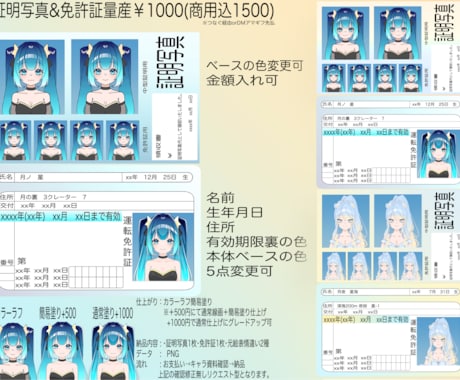 量産イラスト描きます イメージ1