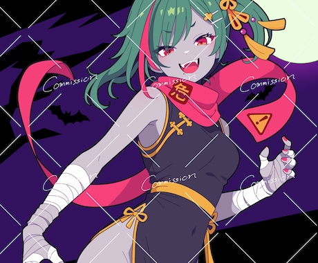 POPで可愛い雰囲気のイラスト制作します SNS・Vtuber向けに魅力的なイラストをご提供 イメージ2