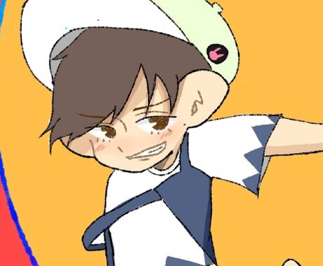 SNSで使えるアイコンを描かせていただきます ポップなアイコンをおかきいたします イメージ1