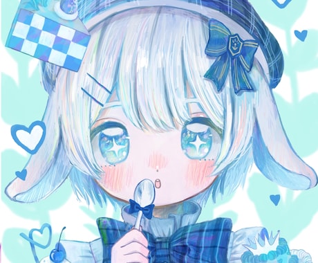 可愛いアイコンイラスト制作します 幼いデフォルメで、少年や少女をお描きします！ イメージ1