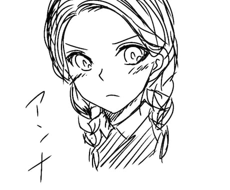 キャラクターの絵を描きます 自分では絵が描けない！描いてほしい！という人 イメージ1
