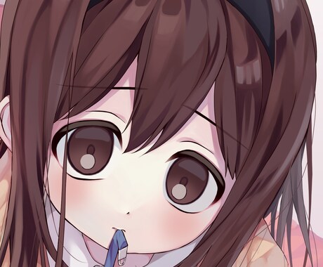 アンニュイなオリジナルアイコン制作します 素朴で儚く繊細なイラストをお求めの方へ イメージ2
