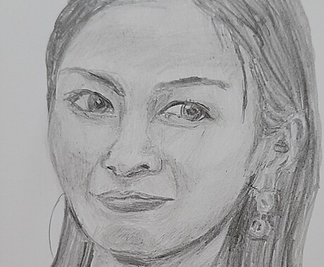 鉛筆で、似顔絵を描きます リアルな、ペットや、人物の鉛筆似顔絵。 イメージ2