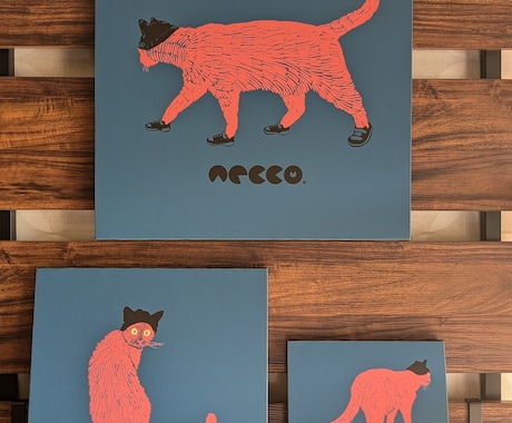 お宅の猫ちゃん描かせていただきます インテリアにおすすめ！猫ちゃんをキャンバスアートに！！ イメージ2