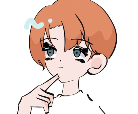 人物アイコンイラスト描きます SNSでの使用にぴったりなきれいでかわいいアイコンを描きます イメージ2
