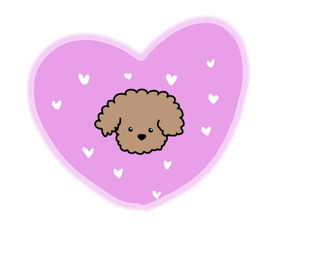ペットの可愛いほっこりするようなイラストを描きます デジタルイラストで、SNSのアイコンなどにも利用できます。 イメージ1
