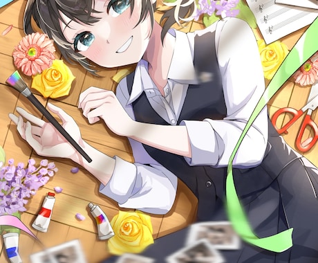 可愛いイラストおかきします 様々な用途・ご希望にそってお描きします！ イメージ2