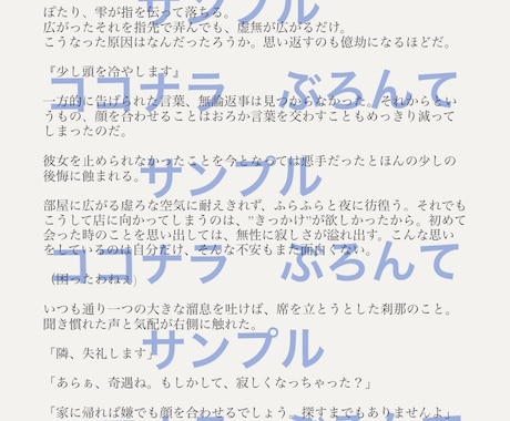 あなただけの小説を書かせていただきます なんでも書きます！NGなし！即日納品オプションあり！ イメージ2