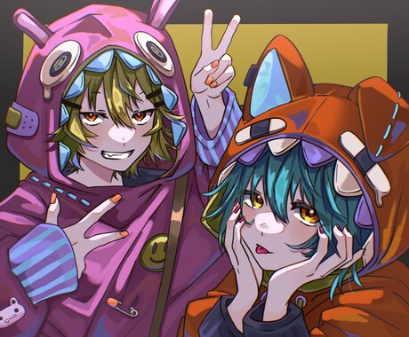 お好みのホーム画面を描きます iPadやiPhone用のホーム画面イラストを描きます！ イメージ2