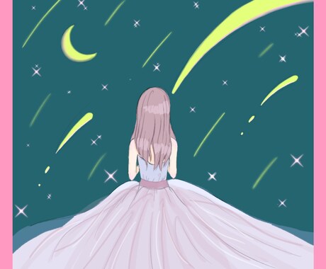 線画やポップなものまで色々なイラストを描きます イメージ1