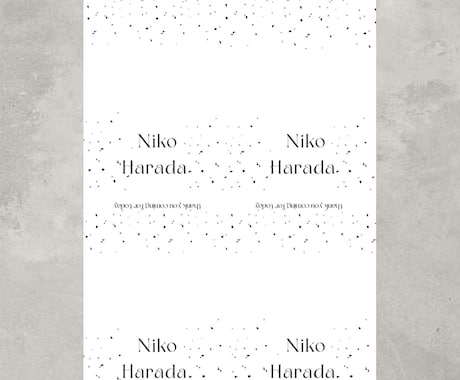 結婚式の席札☺︎テンプレ購入できます Canvaで編集OK◎A4サイズに印刷するだけ☺︎ イメージ2