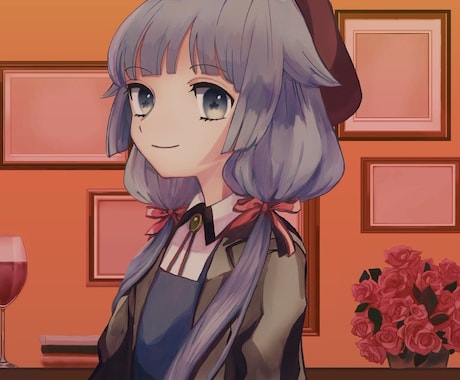 目を引くキャラクターイラスト描きます 個性的、ストーリー性のあるイラストを制作します！ イメージ1