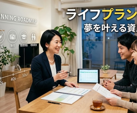 ファイナンシャルプランナーがお金の相談にのります イメージ1