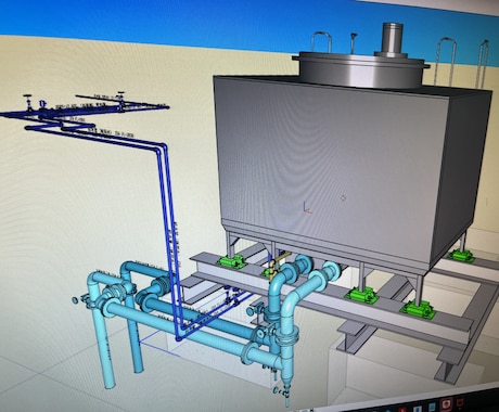 Tfasにて3Dデータ作成致します 2Dを3D化させて納まりのご検討用やプレゼン用資料に イメージ1