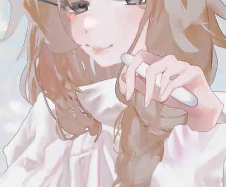 カワイイ系、綺麗系のイラストを描きます 世界観も可愛さもぎゅっと詰め込んだ特別な1枚を！ イメージ1
