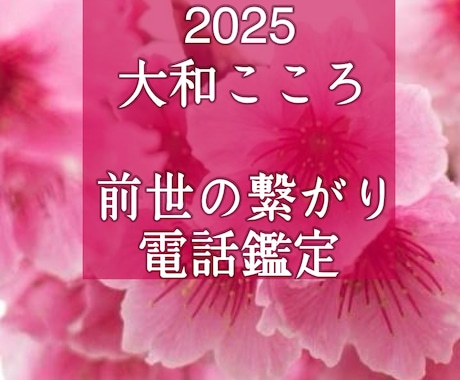 魂が震える！前世から続く運命の恋をズバリ鑑定します 【ご縁結びプロ鑑定歴24年】❤️2人が出逢った理由2025 イメージ1