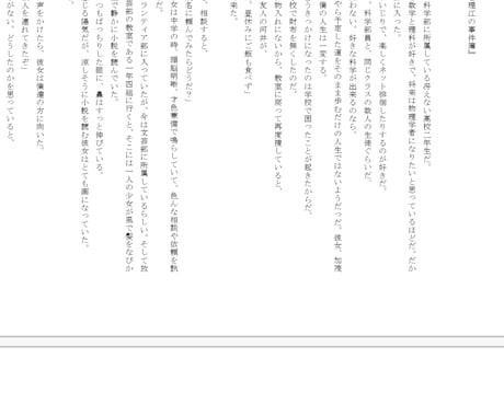 あなたの望む短編小説を書きます 自分だけのオリジナル小説を読んで自分の世界に浸りませんか。 イメージ1