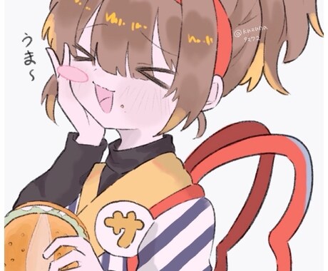 可愛い等身イラスト描けます アイコンや1枚絵などお気軽にご相談ください イメージ2