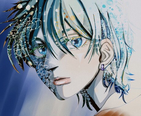 クールで美しいアイコンを描きます リアルタッチな絵柄を求めてる方にお勧め！ イメージ1
