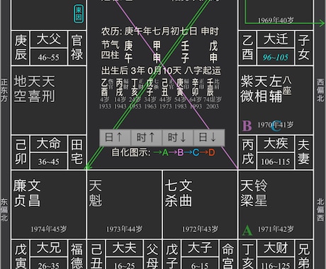 金運鑑定｜紫微斗数で「あなたの財運を特定します あなたは金運が持つ？？人生を激変黄金期を特定します」 イメージ2