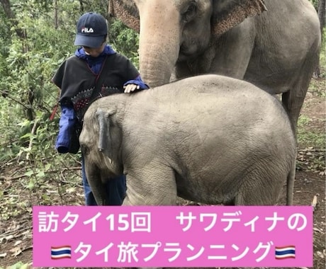 モニター価格！！あなたのタイ旅行を一緒に考えます ＊家族・1人旅・卒業旅行など様々なタイ旅の経験をシェアします イメージ1