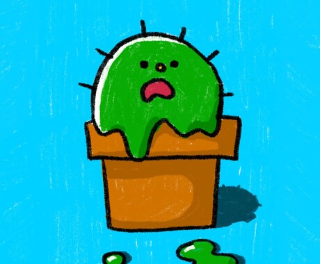 商用可!シュールでかわいいアイコンを描きます 【SNSなどのアイコンにおすすめです】 イメージ2