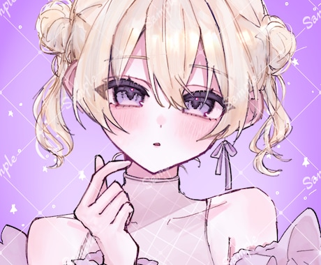 厚塗りで透明感のある可愛いイラスト制作します 商用利用込み◎ VTuber・配信者向け／サムネ・1枚絵対応 イメージ2
