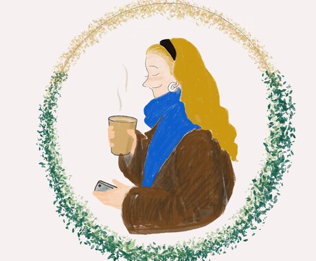 プロフイラスト、似顔絵イラスト描きます あなたらしさを詰め込んだ一枚をお作りします♡ イメージ2