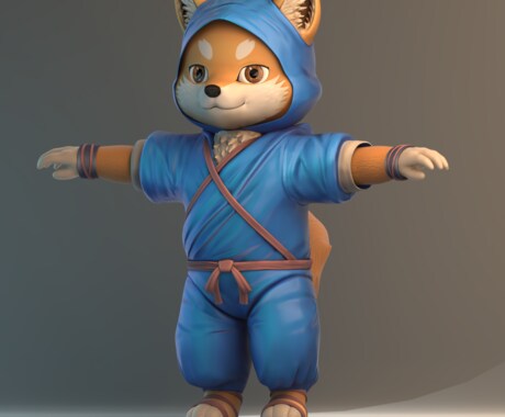 VRchat用アバターやアクセサリーを制作します 3DCG制作会社がオリジナル作品を制作！！ イメージ2