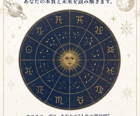 西洋占星術(ホロスコープ)鑑定を致します 絶対に当たる本当の占い教えます イメージ2