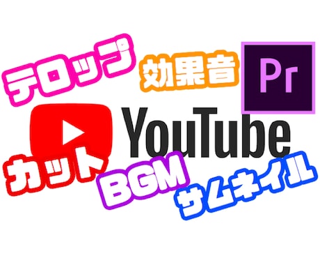 有名YouTuber風の高クオリティ編集承ります YouTubeにアップするのに最適な編集を行います！ イメージ1