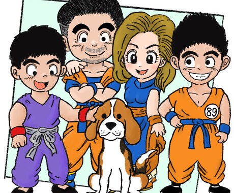 アイコンやプレゼント用のイラスト作成します こんなイラストあったらなを形に イメージ2