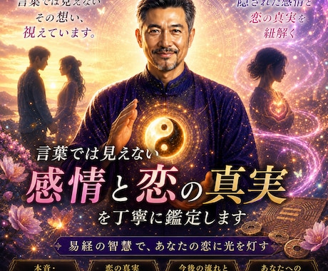 あの人の本心を易経六十四卦で読み解きます 言葉では見えない感情と恋の真実を鑑定 イメージ1