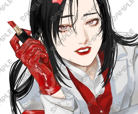 人物イラストを作成いたします 雰囲気のある貴方だけのイラストを描きます イメージ2