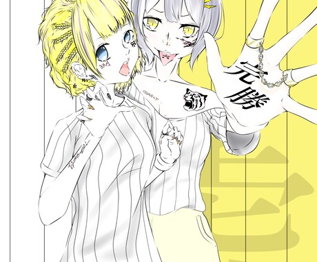 アイコンやキャラクターデザインのイラスト描きます 広告イラスト、Vtuberのキャラデザ、アイコン イメージ2