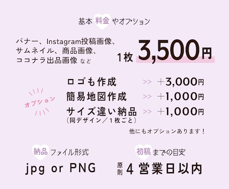 5件限定価格！女性向けのWEB画像をデザインします バナー、Instagram投稿画像、サムネイル、商品画像など イメージ2