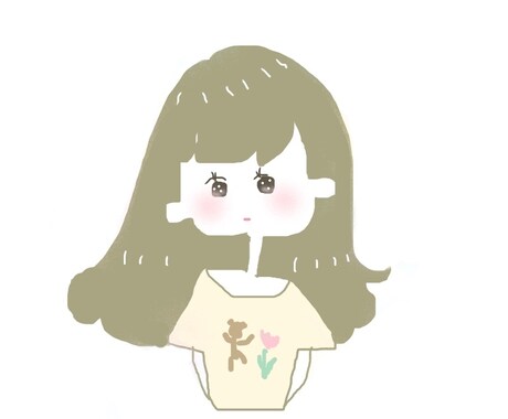 SNSなどにおすすめの似顔絵アイコンを描きます *◎ゆるっと可愛い似顔絵アイコン◎*