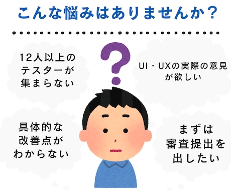 GooglePlayのクローズドテストを代行します 【リアルユーザーが参加！】12名以上の感想フィードバック付き イメージ2