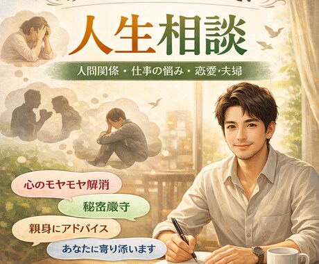 考えすぎて苦しい方へ｜思考を整理します 無意識にブレーキをかけてしまう癖、ありませんか？ イメージ1