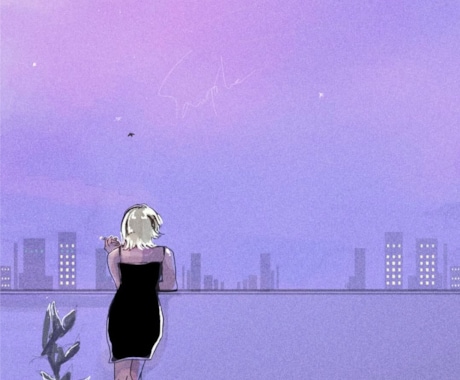 背景・景色・アニメの一コマ魅せます エモいイラスト好きな人はぜひ！ イメージ2